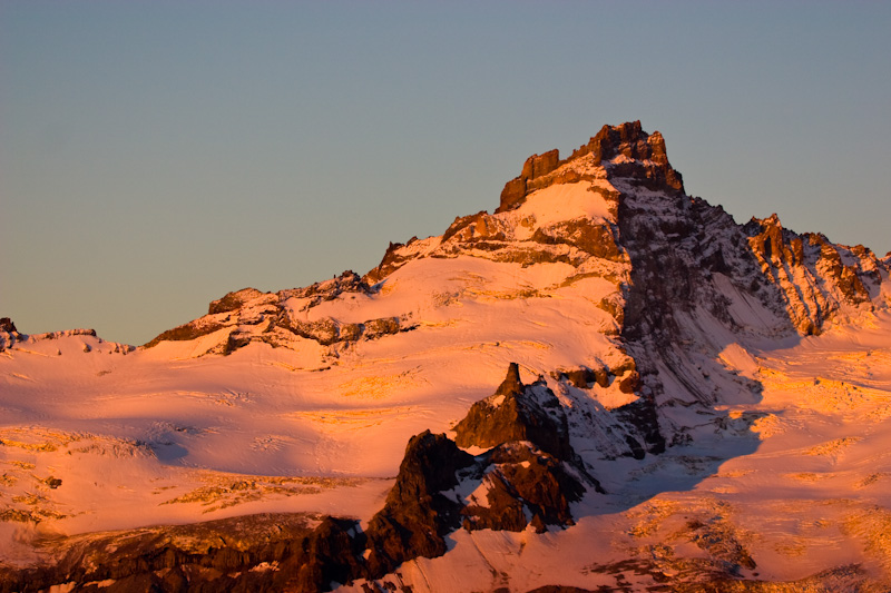 First Light On Little Tahoma